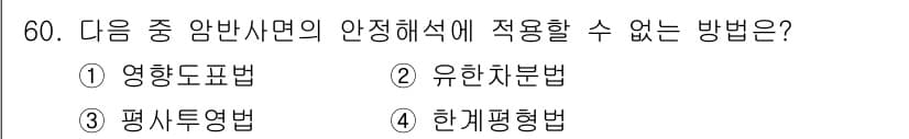 화약류관리기사 2021년 60번 - 정답과 핵심 포인트를 검수 중인 기출문제