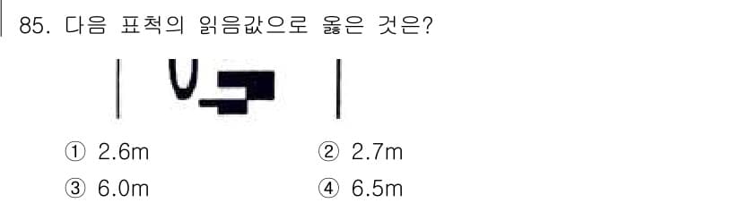 측량및지형공간정보기사 2021년 85번 - 정답과 핵심 포인트를 검수 중인 기출문제