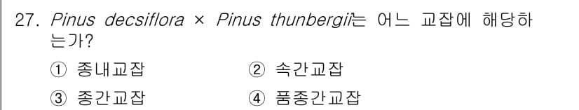임업종묘기사 2016년 27번 - 정답과 핵심 포인트를 검수 중인 기출문제