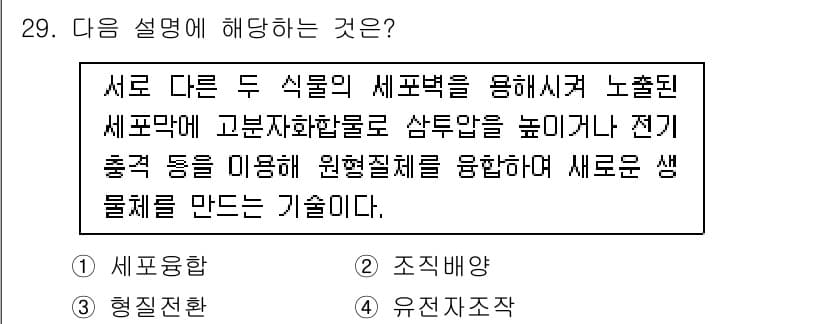 임업종묘기사 2018년 29번 - 정답과 핵심 포인트를 검수 중인 기출문제