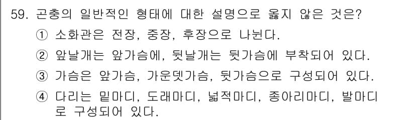 임업종묘기사 2021년 59번 - 정답과 핵심 포인트를 검수 중인 기출문제