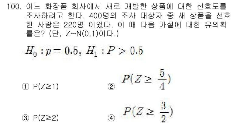 사회조사분석사_2급 2021년 100번 - 정답과 핵심 포인트를 검수 중인 기출문제