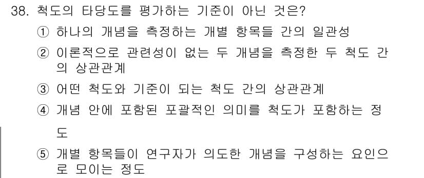 사회복지사_1급(1교시)(구) 2022년 38번 - 정답과 핵심 포인트를 검수 중인 기출문제