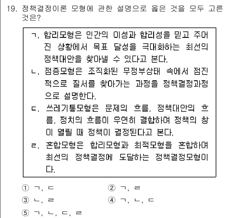 사회복지사_1급(3교시) 2022년 19번 - 정답과 핵심 포인트를 검수 중인 기출문제