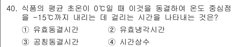공조냉동기계기사(구) 2016년 40번 - 정답과 핵심 포인트를 검수 중인 기출문제