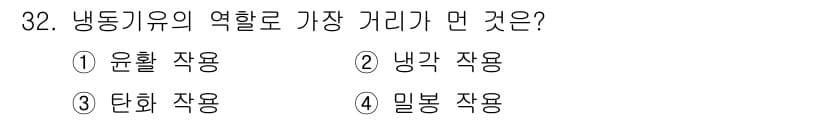 공조냉동기계기사 2019년 32번 - 정답과 핵심 포인트를 검수 중인 기출문제