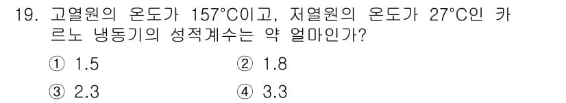 공조냉동기계기사(구) 2021년 19번 - 정답과 핵심 포인트를 검수 중인 기출문제
