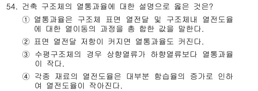 공조냉동기계기사 2021년 53번 - 정답과 핵심 포인트를 검수 중인 기출문제