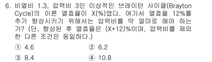 공조냉동기계기사 2021년 6번 - 정답과 핵심 포인트를 검수 중인 기출문제