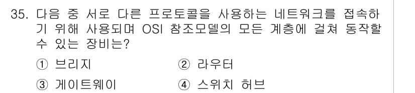 통신선로산업기사(통합편입) 2019년 35번 - 정답과 핵심 포인트를 검수 중인 기출문제