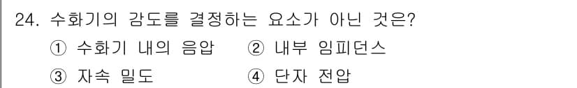 통신선로산업기사(통합편입) 2021년 24번 - 정답과 핵심 포인트를 검수 중인 기출문제