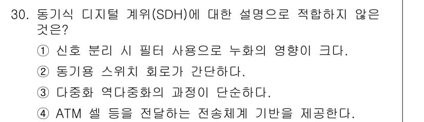 통신선로산업기사(통합편입) 2021년 30번 - 정답과 핵심 포인트를 검수 중인 기출문제