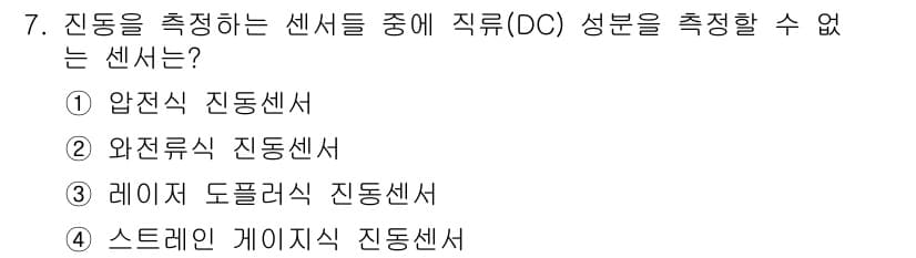 설비보전기사(구) 2015년 7번 - 정답과 핵심 포인트를 검수 중인 기출문제
