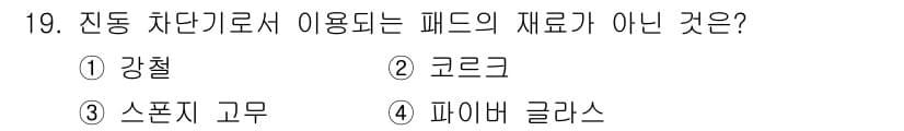 설비보전기사(구) 2016년 19번 - 정답과 핵심 포인트를 검수 중인 기출문제