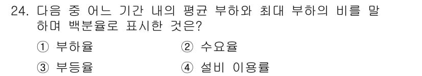 설비보전기사 2017년 24번 - 정답과 핵심 포인트를 검수 중인 기출문제