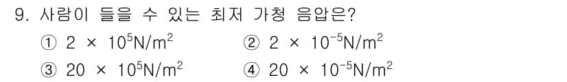 설비보전기사 2019년 9번 - 사람이 들 수 있는 최소 파력은 약 20N에서 30N 정도입니다. 주어진... 에 관한 핵심 기출문제