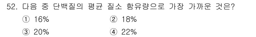 축산기사 2022년 52번 - 정답과 핵심 포인트를 검수 중인 기출문제