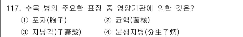 조경기사 2022년 117번 - 정답과 핵심 포인트를 검수 중인 기출문제