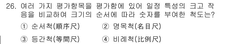 자연생태복원기사(구) 2020년 26번 - 정답과 핵심 포인트를 검수 중인 기출문제