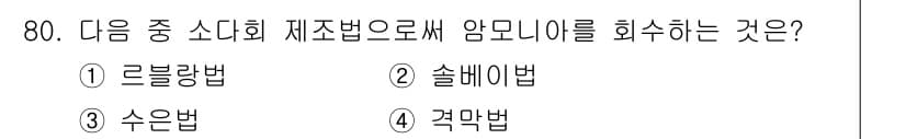 화공기사(구)(구) 2018년 81번 - 정답과 핵심 포인트를 검수 중인 기출문제