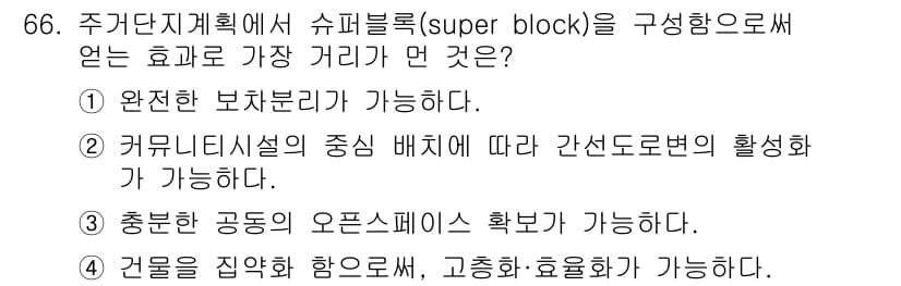 교통기사 2022년 66번 - 정답과 핵심 포인트를 검수 중인 기출문제