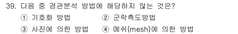 도시계획기사 2022년 39번 - 정답과 핵심 포인트를 검수 중인 기출문제