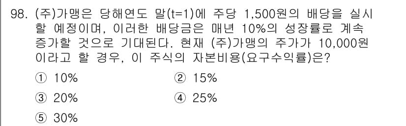 가맹거래사 2022년 98번 - 정답과 핵심 포인트를 검수 중인 기출문제