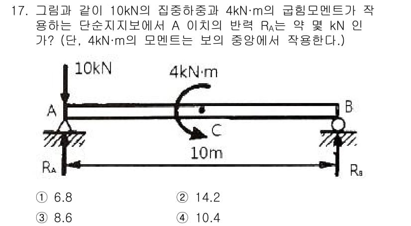 일반기계기사 2022년 17번 - 정답과 핵심 포인트를 검수 중인 기출문제