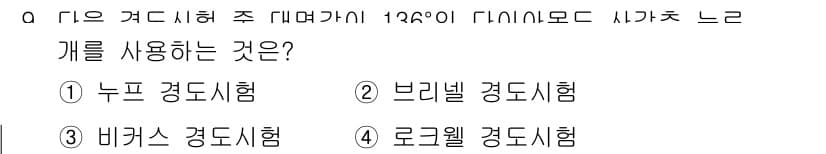 초음파비파괴검사기사(구) 2021년 9번 - 정답과 핵심 포인트를 검수 중인 기출문제
