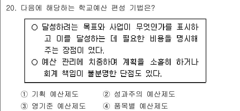 9급_국가직_공무원_교육학개론 2022년 20번 - 정답과 핵심 포인트를 검수 중인 기출문제