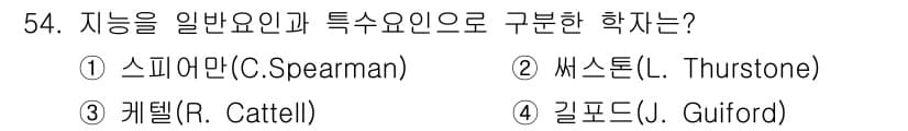 임상심리사_2급 2022년 54번 - 정답과 핵심 포인트를 검수 중인 기출문제