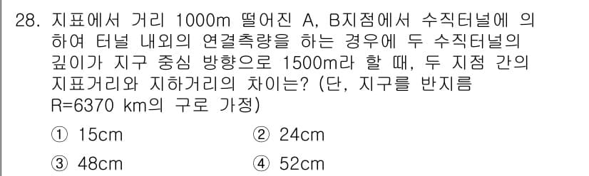 지적기사 2022년 28번 - 정답과 핵심 포인트를 검수 중인 기출문제
