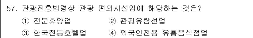 컨벤션기획사_2급 2021년 57번 - 정답과 핵심 포인트를 검수 중인 기출문제