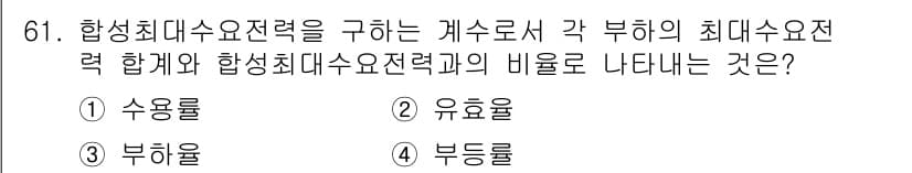 건축설비기사 2022년 61번 - 정답과 핵심 포인트를 검수 중인 기출문제