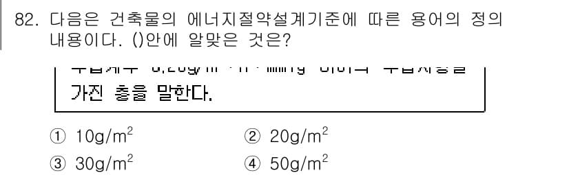 건축설비기사 2022년 82번 - 정답과 핵심 포인트를 검수 중인 기출문제