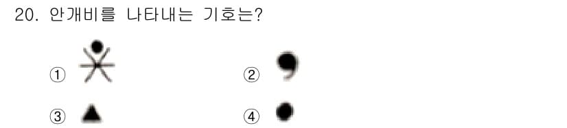 기상기사 2022년 20번 - 안개배는 기온과 습도에 따라 형성되는 구름으로, 대표적으로 점 모양의 기... 에 관한 핵심 기출문제