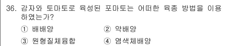 종자기사 2022년 36번 - 정답과 핵심 포인트를 검수 중인 기출문제