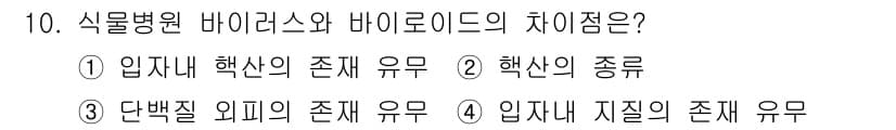 식물보호기사 2022년 10번 - 정답과 핵심 포인트를 검수 중인 기출문제