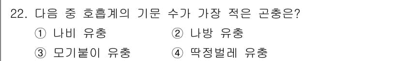 식물보호기사 2022년 22번 - 정답과 핵심 포인트를 검수 중인 기출문제
