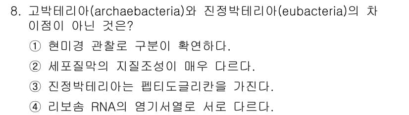 바이오화학제품제조기사 2022년 8번 - 정답과 핵심 포인트를 검수 중인 기출문제