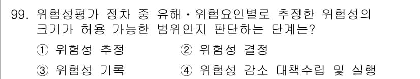 바이오화학제품제조기사 2022년 99번 - 정답과 핵심 포인트를 검수 중인 기출문제