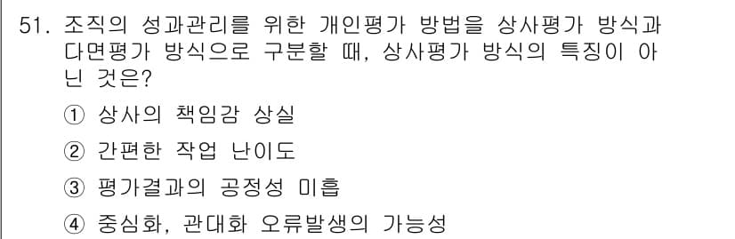 텔레마케팅관리사 2022년 51번 - 정답과 핵심 포인트를 검수 중인 기출문제