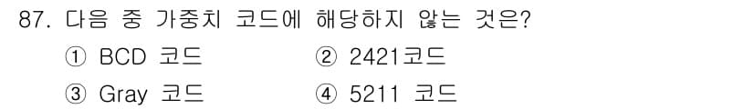 정보통신기사 2019년 86번 - 정답과 핵심 포인트를 검수 중인 기출문제