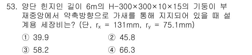 실내건축기사(구) 2022년 53번 - 정답과 핵심 포인트를 검수 중인 기출문제