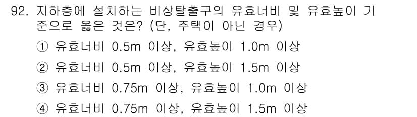 실내건축기사(구) 2022년 92번 - 정답과 핵심 포인트를 검수 중인 기출문제