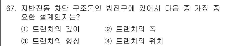 소음진동기사(구) 2019년 68번 - 먼저 문제의 핵심 조건과 판단 기준을 차례대로 정리해야 합니다. 제시된 ... 에 관한 핵심 기출문제