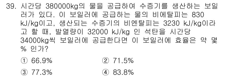 자동차정비기사 2022년 39번 - 정답과 핵심 포인트를 검수 중인 기출문제