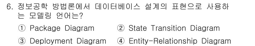 정보처리기사(구) 2022년 6번 - 정답과 핵심 포인트를 검수 중인 기출문제