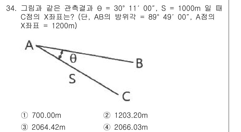 토목기사 2022년 34번 - 정답과 핵심 포인트를 검수 중인 기출문제