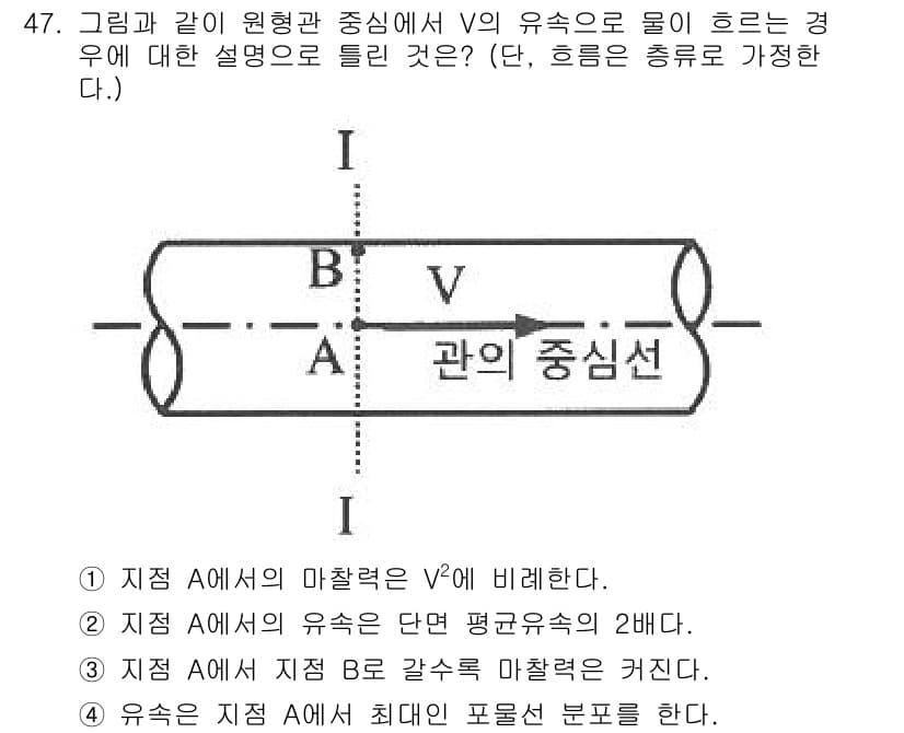 토목기사 2022년 47번 - 정답과 핵심 포인트를 검수 중인 기출문제